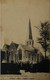 Leysele - Leisele (Alveringem) Kerk - Eglise - Church (met Volk) 1918 Vlekkig - Alveringem