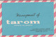 Delcampe - Lot TAROM (Otopeni Bucuresti) - 50 Ani (1920-1970) / Mapa / Harta / Carte Postala / Plic Bilet - Inflight Magazines