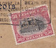 28445# LOUVAIN LEUVEN PERFORE CDG CREDIT GENERAL LIEGEOIS PERFIN LETTRE BRUXELLES BRUSSEL 1921 SMYRNE TRESOR POSTES 528 - 1909-34