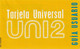 Delcampe - Spain, Espagne, Uni2 Tarjeta Universal 2000 Ptas. - Otros & Sin Clasificación