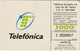 Spain, Espagne, Telefonica Teletarjeta 1000 Pta - Otros & Sin Clasificación