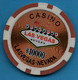 USA CASINO LAS VEGAS NEVADA POKER CHIPS $10.000 - Casino