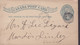 Canada Postal Stationery Ganzsache Entier Victoria ST. FRANCOIS BEAUCE Quebec 1891 (2 Scans) - 1860-1899 Règne De Victoria