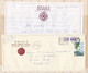 TAIWAN 1 Enveloppe Avec 2 Lettres 1990 , Taipei Pour Albi France , Voir 2 Scan Recto Verso - Cartas & Documentos