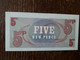 L39/60 BILLET 5 NEW PENCE . BRITISH ARMED FORCES - British Armed Forces & Special Vouchers