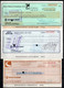 CH03 - COLOMBIA - 1990'S- USED LOT X 9 CHECKS - "BOGOTA BANK TO PRIVATE COMPANIES" - SCARCES - - Schecks  Und Reiseschecks