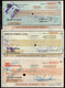 CH07 - COLOMBIA - 1990'S- USED LOT X 9 CHECKS - "BOGOTA BANK TO PRIVATE COMPANIES" - SCARCES - - Schecks  Und Reiseschecks