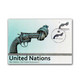 UN 2018 Knotted Gun - Non Violence Proof Signed By Artist With Maxim Card In Presentation Pack - Exhibit Item (**) - Storia Postale