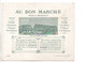 CHROMOS AU BON MARCHE - EXPOSITION  UNIVERSELLE 1900 - PALAIS DES FILS TISSUS ET VETEMENTS - Au Bon Marché