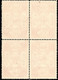 856.CILICIA.1920 Y.T. 78f,SC.98c.INVERTED SURCHARGE,VERY FINE MNH BLOCK OF 4 - Nuevos