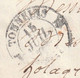 1837 - Tonneins, Lot Et Garonne, Cad Type 12 Sur LAC  Vers Bordeaux - Décime Rural En Rouge - Boîte Rurale I - Mas - 1801-1848: Precursors XIX