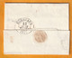 Delcampe - 1837 - Tonneins, Lot Et Garonne, Cad Type 12 Sur LAC  Vers Bordeaux - Décime Rural En Rouge - Boîte Rurale I - Mas - 1801-1848: Precursors XIX