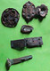 Petit Lot De Boucles  Ou éléments De Ceinture En Bronze Ou Cuivre Anciens  Periode Ancienne - Coppers