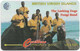British Virgin Islands - C&W (GPT) - Fungi Band Lashing Dogs, 171CBVA, 1997, 15.000ex, Used - Jungferninseln (Virgin I.)