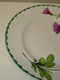 *ANCIEN PLAT A MIGNARDISES COMPOTIER CERAMIQUE ST AMAND HAMAGE Décor FLEURI   E - Saint Amand (FRA)