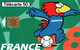 7532 Télécarte  Collection MASCOTTE  FOOT Coupe Du Monde Football Le Dribble  France 98 Footix    (Recto Verso) 50 U - Deportes