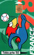 7534 Télécarte  Collection MASCOTTE  FOOT Coupe Du Monde Football Retourné Acrobatique France 98 Footix (Recto Verso) - Sport