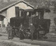70 CORRAVILLERS N°216 La Gare Du Tramway VOIR ZOOMS Locomotive à Vapeur Wagons Voyageurs Landau Ancien En 1917 - Other & Unclassified