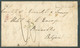 Lettre De OLDENBERG 15-1-1852 Vers Bruxelles - Verso Cachet Dc Vert ALLEMAGNE PAR CHEMIN DE FER - TB - 19516 - Grenzübergangsstellen