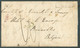 Lettre De OLDENBERG 15-1-1852 Vers Bruxelles - Verso Cachet Dc Vert ALLEMAGNE PAR CHEMIN DE FER - TB - 19516 - Ufficio Di Transito