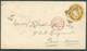 E.P. Enveloppe 2a. 6p. Orange Cancelled CALCUTTA  F. 23 Sept. 1891 To Paris (FRANCE) + Red Cds MODANE A PARIS - Verso Ov - 1882-1901 Impero