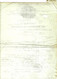 1828 Marine Port De Brest  EXTRAIT DU REGISTRE MORTUAIRE  Cachets + Signatures Dècés Mathurin Lucas Fusilier Marin - Historical Documents