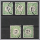 CURACAO - 1893-1906 Postage Due - Five Type III - Used - Sonstige & Ohne Zuordnung