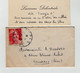 VP19.832 - COLOMBES ( Seine ) 1947 - CDV - Carte De Visite & Enveloppe - Mme Lucienne DEBONTRIDE - Cartoncini Da Visita