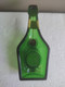 CENDRIER PUBLICITAIRE DEMI BOUTEILLE VERRE VERT "BENEDICTINE" 8 X 18,5 Cm Env   Poids : 205 Grammes - Ashtrays