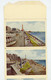 CPA : GB - BLACKPOOL - DEPLIANT DE 5 CARTES / PROMENADES - Blackpool