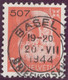 Schweiz Portofreiheit Zu#16Ay Glattes Kreidepapier Gestempelt 20 Rp. Gr#507 Frauenspital Basel 1944-07-20 ~1200Stk. - Portofreiheit