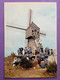 49   CPSM   Groupe Folklorique De FONTEVRAUD  « Les Genets D’Anjou » Au Moulin De La Herpinière      Très Bon état - Otros & Sin Clasificación