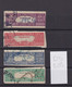 Bulgaria Bulgarie Bulgarije 1930s Fiscal Revenue Stamps Postal Bank Savings 4 Values Timbres Fiscaux Used (o) (ds303) - Timbres De Service