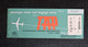 Billet D' Avion 1966 TAP Air Portugal Lisbonne Madrid Espagne Talon Bagage Iberia Plane Ticket To Spain España - Europa