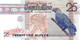SEYCHELLES 25 RUPEES PURPLE FLOWER FRONT BIRD BACK UNC P.37 ND(1998) READ DESCRIPTION !! - Seychellen