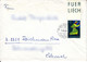 BM892 Liechtenstein Briefkuvert Frankiert Mit Randstück, 9494 Schaan, Gelaufen 1968 - Briefe U. Dokumente