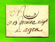 1812 De Moissac (Tarn) Lettre Par Ambroise Bleynie Sign. Maçonnique Négociant Vins à Son Fils  à Agen VOIR SCANS - 1801-1848: Voorlopers XIX