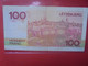 LUXEMBOURG 100 FRANCS 1986 Préfix "F" Circuler (L.4) - Luxembourg