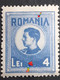 Errors Romania 1942 King Michael Of Romania Different Color Revenue Stamps Postal - Plaatfouten En Curiosa