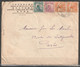 Lettre De Chine Pour La France N° 146A, 149A, 151A Enveloppe Des Chemins De Fer De L'Etat Chinois Lignes Lung-Hai - 1912-1949 Republic