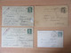 Delcampe - France - Lot De 49 Entiers Divers Semeuse, Mouchon, Sage, Pasteur, Paix, Tous Circulés, à étudier - Lots Et Collections : Entiers Et PAP