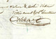 De Bordeaux 1798 BLOCUS GUERRE CONFLIT FRANCO BRITANIQUE GUERRES NAPOLEONIENNES   B.E.VOIR SCANS - Documents Historiques