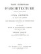 C 15  > 75 Pages Imprimées Sur Du Papier 80 Gr De "Pierre Esquié" Concernant Un Traité Élémentaire D'Architecture - Architecture