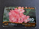 BERMUDA  $10,- LOGIC PHONECARD    BERMUDA     FLOWERS   PREPAID CARD  Fine USED  **10074** - Bermudas