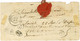 GC 947 / N° 46 (leg Def)  Càd T 17 CHATEAUROUX (80) 3 FEVR. 71 Sur Lettre Pour Paris. Au Verso, Mention Manuscrite '' Dé - Guerre De 1870