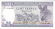 BILLETE DE RWANDA DE 100 FRANCS DEL AÑO 1989 SIN CIRCULAR (UNC) (BANKNOTE) CEBRA-ZEBRA - Rwanda