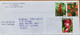 MONTSERRAT 2013, INFORMATION ON ROYAL BABY!!! 3 DIFFERENT FLOWER PLANS STAMPS COVER TO INDIA - Montserrat