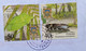 TUVALU 1998, COCKROCH, GREEN STINK BUG ,2 STAMPS USED COVER TO INDIA - Tuvalu