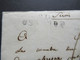 Frankreich 1806 Departement Conquis 91 Ostende Handschriftlich Service Militaire / Armée  Brief Doppelt Verwendet! - 1792-1815: Conquered Departments