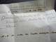 Delcampe - Frankreich 1806 Departement Conquis 91 Ostende Handschriftlich Service Militaire / Armée  Brief Doppelt Verwendet! - 1792-1815 : Departamentos Conquistados